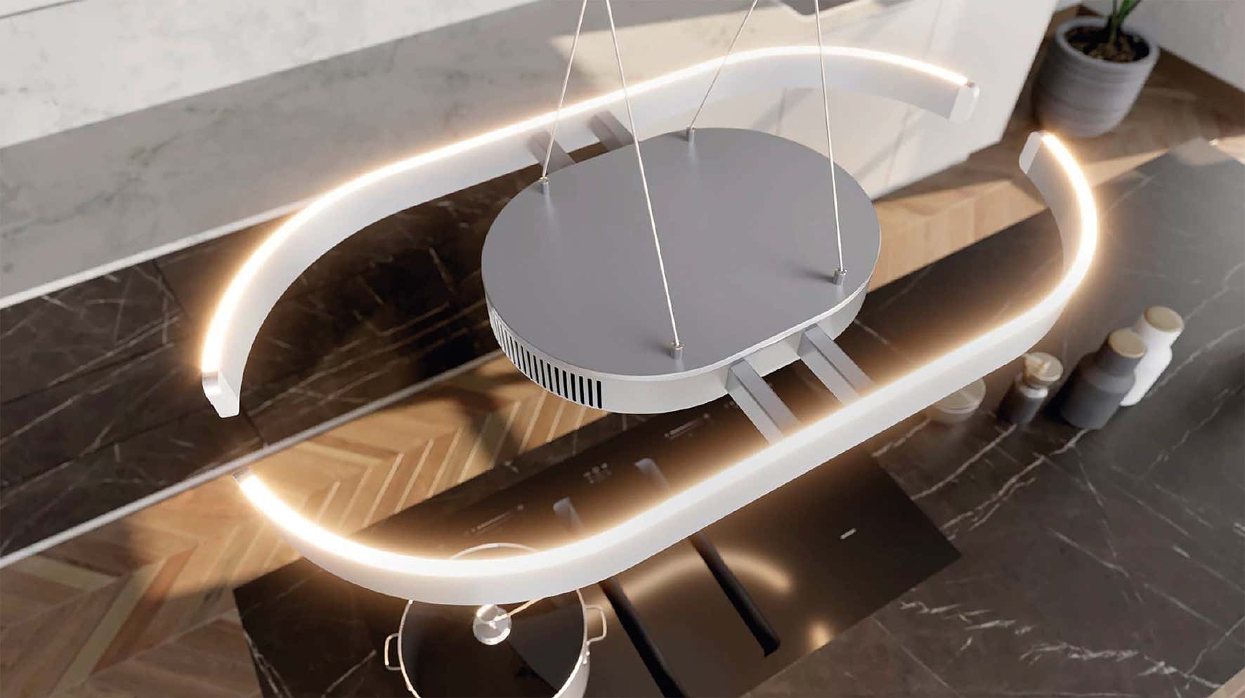 La lampada di design che illumina e purifica l’aria in hotel e ristoranti La lampada di design che illumina e purifica l’aria in hotel e ristoranti